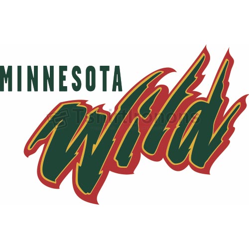 Minnesota Wild T-shirts Iron On Transfers N192